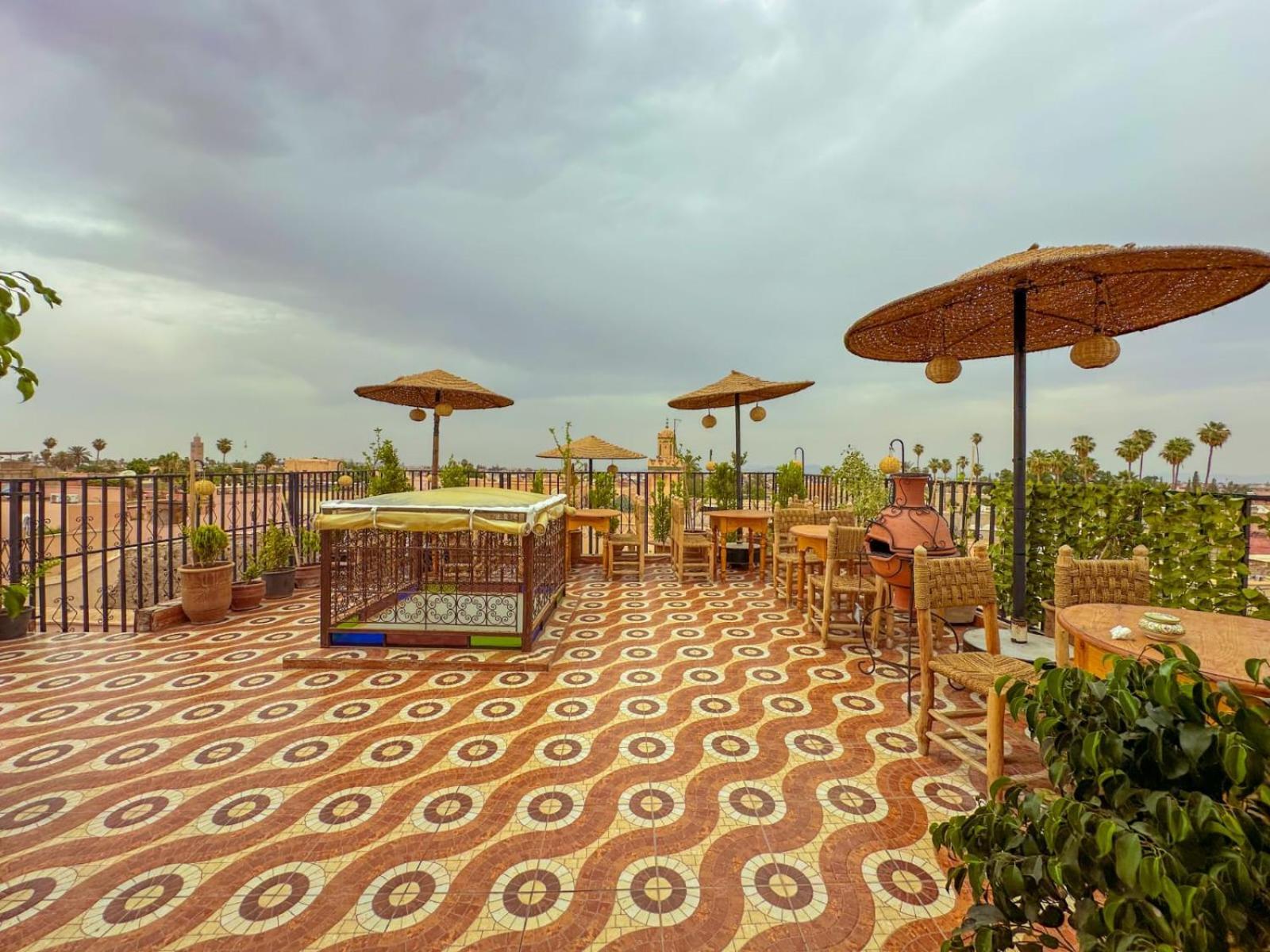 Riad Malayine مراكش المظهر الخارجي الصورة